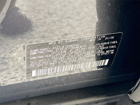 New 2026 Subaru Outback Premium image 31