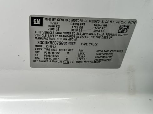 Used 2016 Chevrolet Silverado 1500 LT w/ LPO, Black Pack image 25