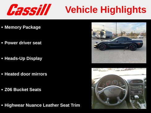 Used 2004 Chevrolet Corvette Z06 w/ Memory Package image 13