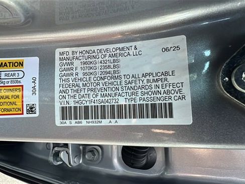 New 2025 Honda Accord SE image 33