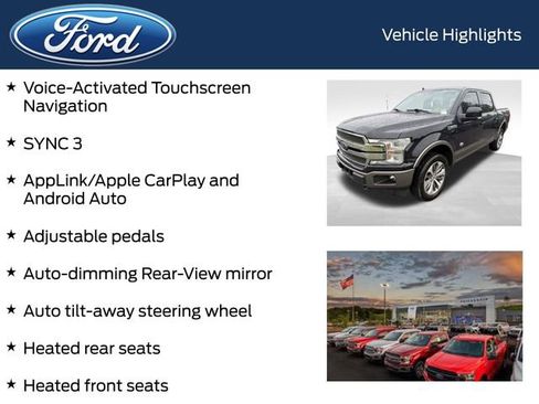 Used 2019 Ford F150 King Ranch w/ Equipment Group 601A Luxury AWD/4WD image 12