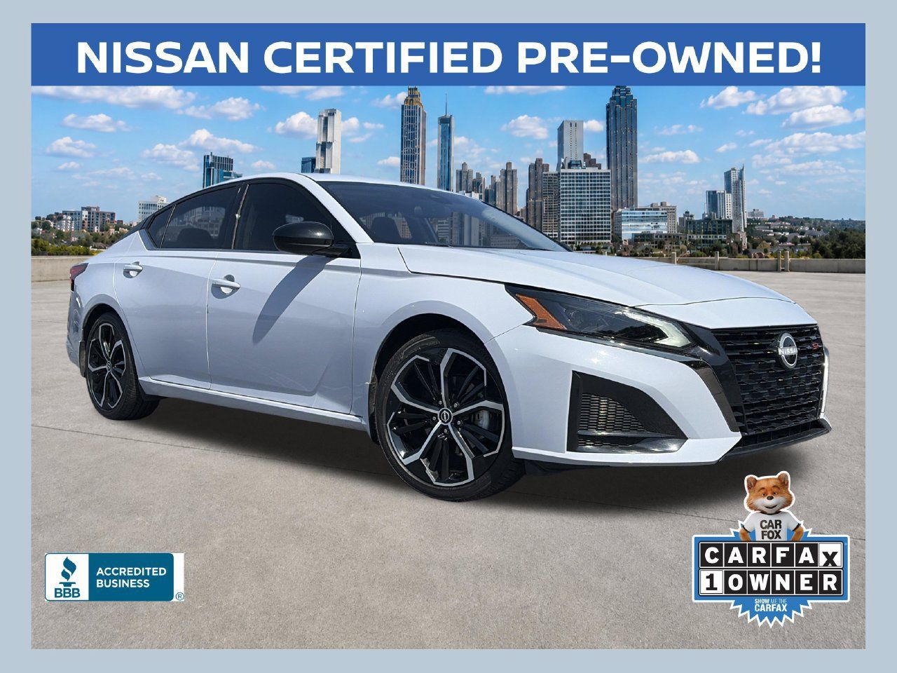 Certified 2025 Nissan Altima 2.5 SR w/ SR Premium Package FWD 360° Tour