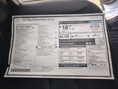 New 2026 RAM 1500 Laramie AWD/4WD image 18