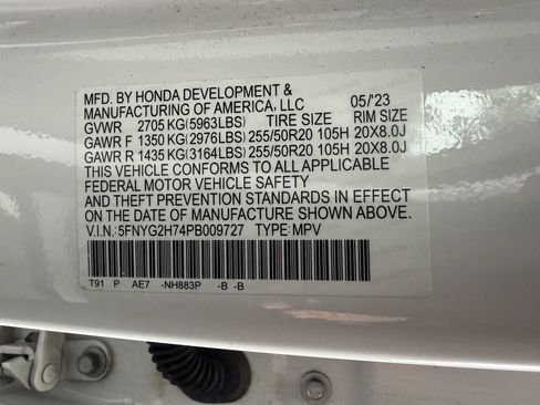 Used 2023 Honda Pilot Touring image 54