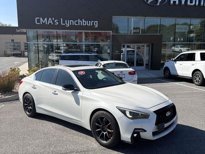 Used 2017 INFINITI Q50 Red Sport 400