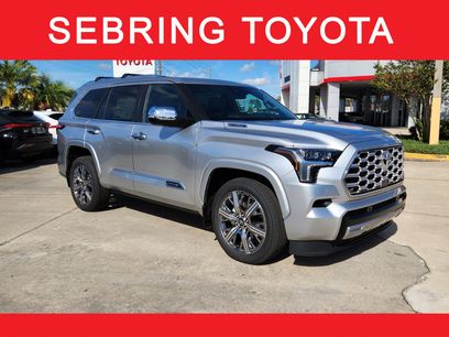 New 2026 Toyota Sequoia Capstone