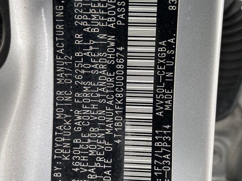 Used 2012 Toyota Camry XLE w/ Leather Pkg image 37