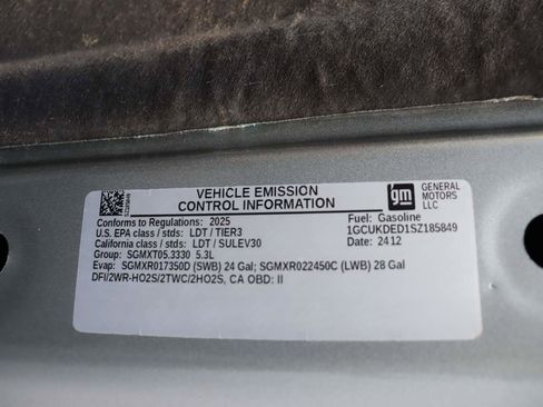 Certified 2025 Chevrolet Silverado 1500 LT w/ LPO, Liner Protection Package AWD/4WD image 7