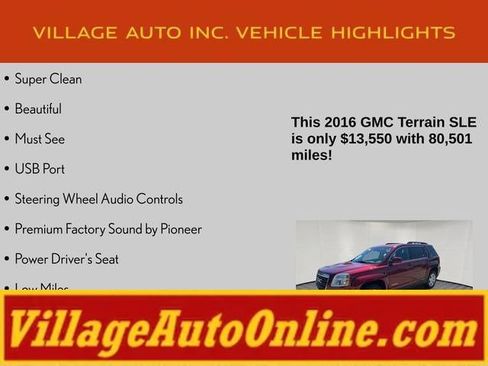 Used 2016 GMC Terrain SLE w/ Convenience Package AWD/4WD image 8