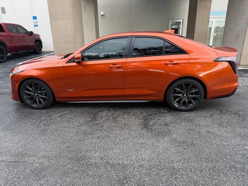 Used 2023 Cadillac CT4 V w/ Navigation Package RWD image 6