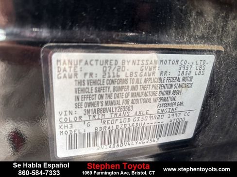 Used 2020 Nissan Sentra S image 25