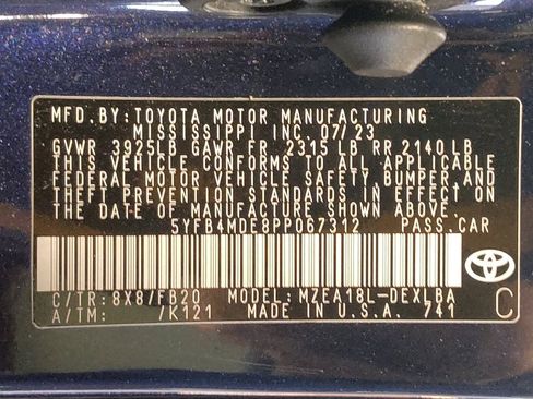 Used 2023 Toyota Corolla LE FWD image 33