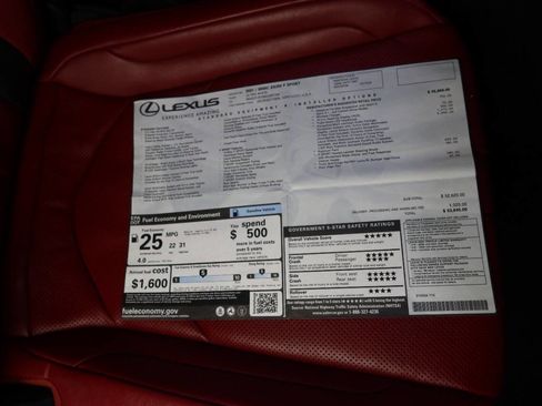 Used 2021 Lexus ES 350 F Sport w/ Accessory Package 2 image 38