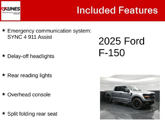 Used 2025 Ford F150 XLT w/ Equipment Group 301A Standard AWD/4WD image 5