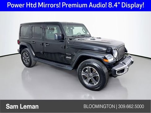Used 2023 Jeep Wrangler Sahara image 1