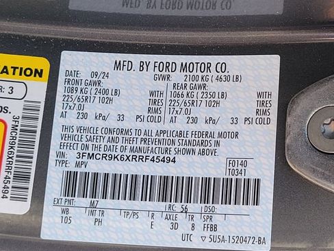 Used 2024 Ford Bronco Sport Free Wheeling w/ Convenience Package AWD/4WD image 14