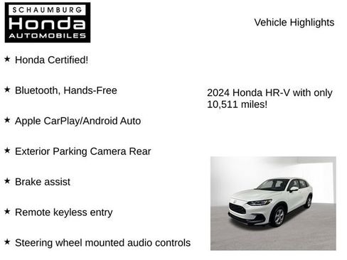 Used 2024 Honda HR-V LX image 7