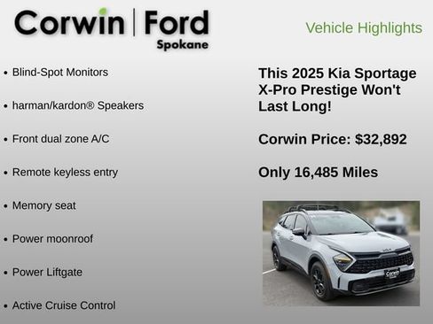 Used 2025 Kia Sportage X-Pro Prestige AWD/4WD image 6