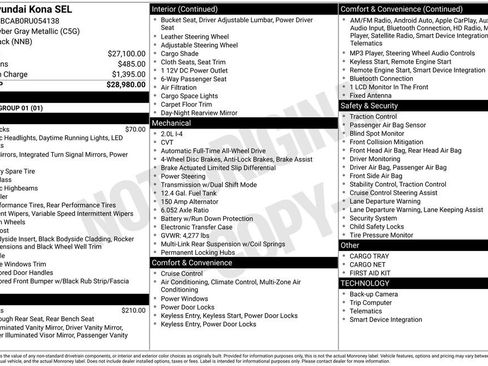 Used 2024 Hyundai Kona SEL image 31