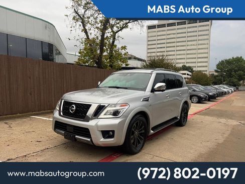 Used 2019 Nissan Armada Platinum w/ Captain's Chairs Package image 1