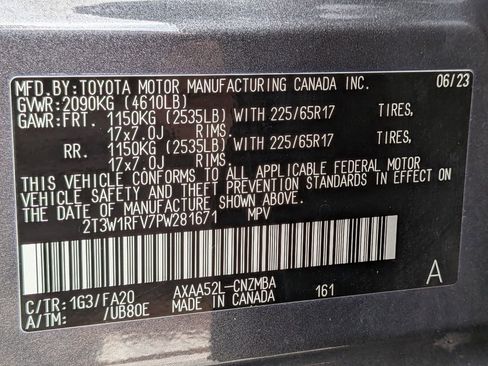 Used 2023 Toyota RAV4 XLE w/ Convenience Package image 33