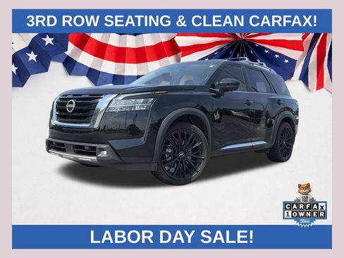 Certified 2022 Nissan Pathfinder Platinum w/ Cargo Package FWD image 1
