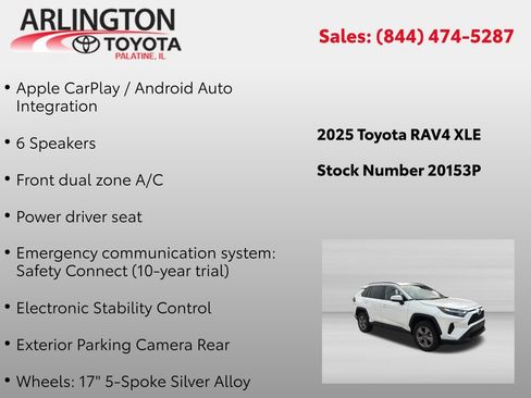 Used 2025 Toyota RAV4 XLE AWD/4WD image 4