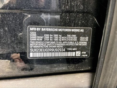 Certified 2024 BMW X5 xDrive40i w/ Premium Package image 3