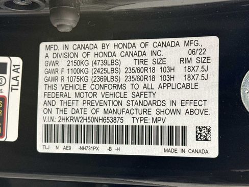 Used 2022 Honda CR-V EX image 30
