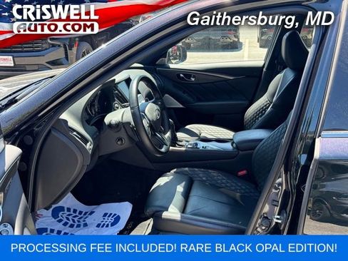 Used 2023 INFINITI Q50 Red Sport 400 w/ Black Opal Edition AWD/4WD image 31