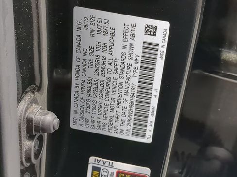 Used 2019 Honda CR-V Touring image 46