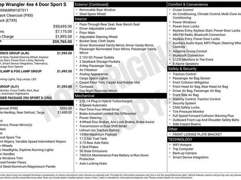 Used 2024 Jeep Wrangler Unlimited w/ Convenience Group image 3