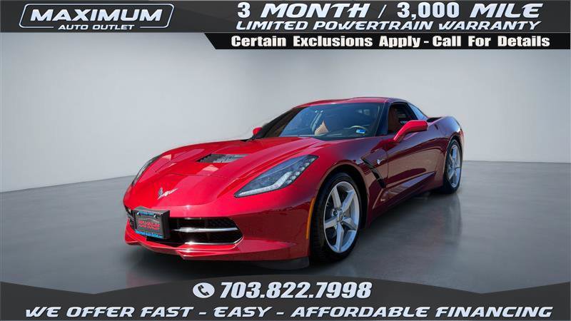 Used 2014 Chevrolet Corvette Stingray Coupe w/ 2LT Preferred Equipment Group RWD image 1