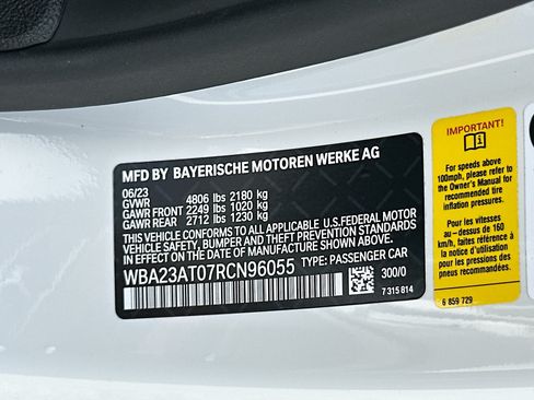 Used 2024 BMW 430i Convertible w/ M Sport Package RWD image 34