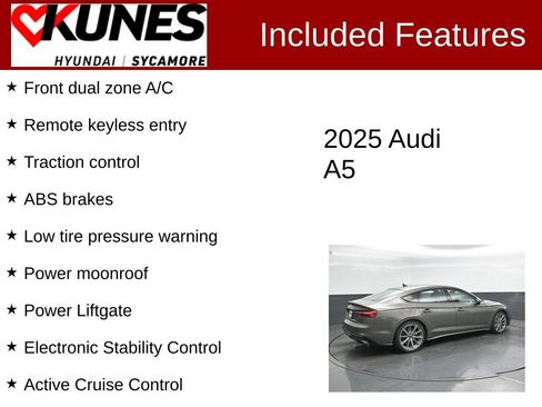 Used 2025 Audi A5 2.0T Premium Plus AWD/4WD image 2