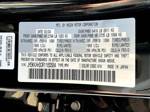 Used 2024 MAZDA CX-90 3.3 Turbo w/ Select Package image 46