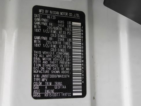 Used 2023 Nissan Rogue SV image 49