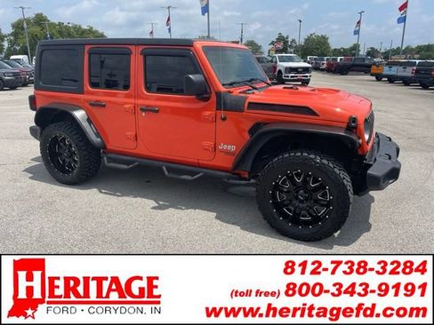 Used 2018 Jeep Wrangler Unlimited Sport S AWD/4WD image 1