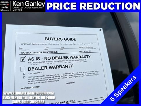 Used 2021 RAM 1500 Big Horn AWD/4WD image 24