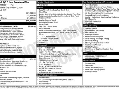 Used 2023 Audi Q3 2.0T Premium Plus w/ Premium Plus Package