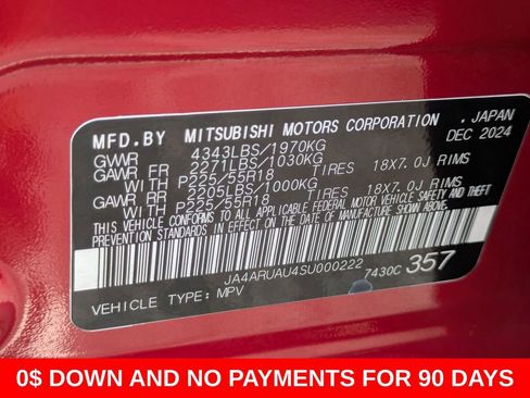 Used 2025 Mitsubishi Outlander Sport SE AWD/4WD image 35