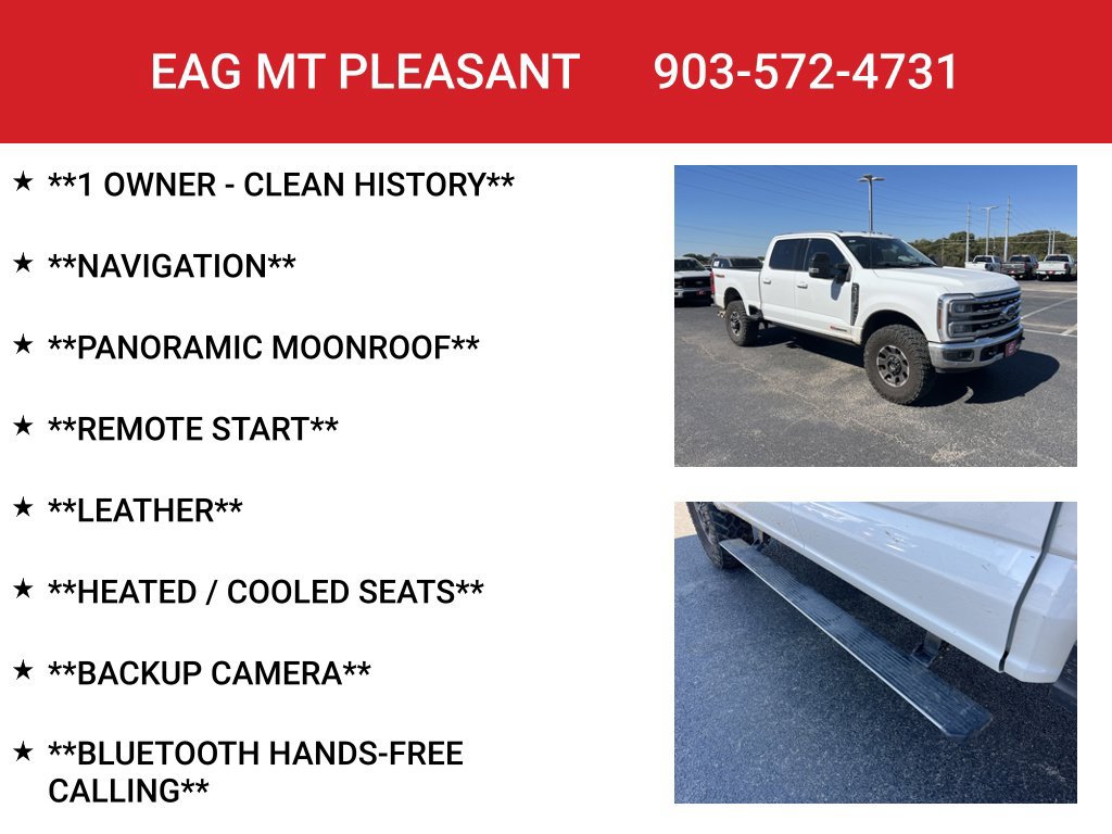 Used 2024 Ford F350 Lariat w/ Lariat Ultimate Package AWD/4WD image 4