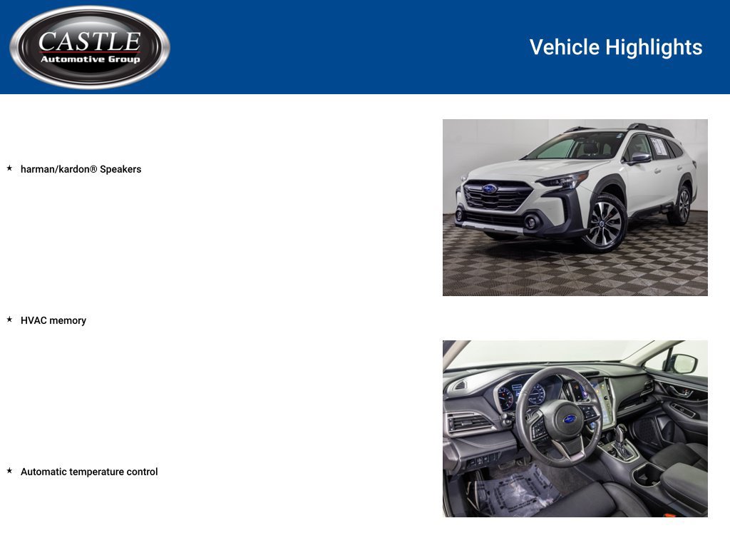 Used 2024 Subaru Outback Touring XT AWD/4WD image 8