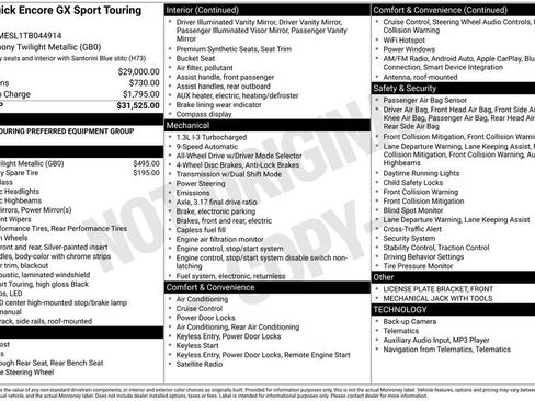 New 2026 Buick Encore GX Sport Touring AWD/4WD image 5