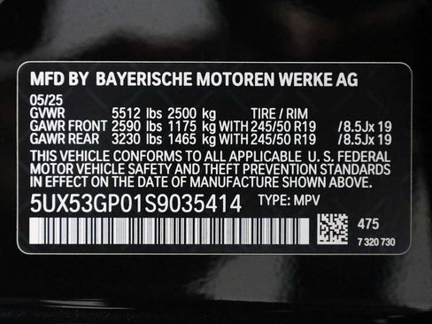 Used 2025 BMW X3 xDrive30i w/ M Sport Package AWD/4WD image 42