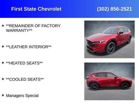 Used 2023 MAZDA CX-5 AWD 2.5 Turbo image 2