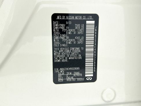 Used 2024 INFINITI QX80 Luxe image 35