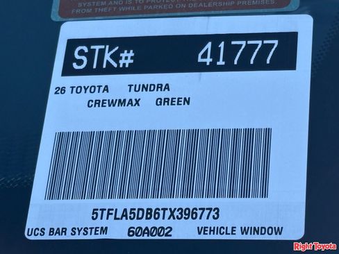 New 2026 Toyota Tundra SR5 AWD/4WD image 27