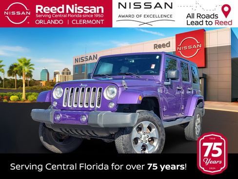 Used 2017 Jeep Wrangler Unlimited Sahara w/ Connectivity Group image 1