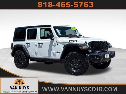 Used 2024 Jeep Wrangler Unlimited Sport AWD/4WD image 1
